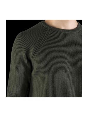 Sweter z okrągłym dekoltem Moorer zielony