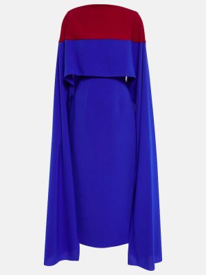 Sukienka midi Roksanda - Niebieski