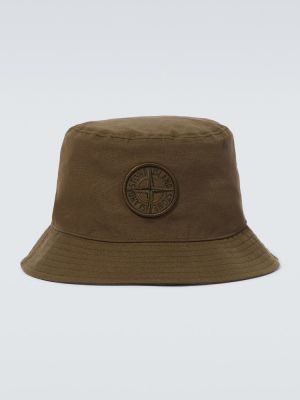 Mütze aus baumwoll Stone Island grün