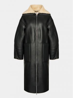 Oversized kabát Edited černý