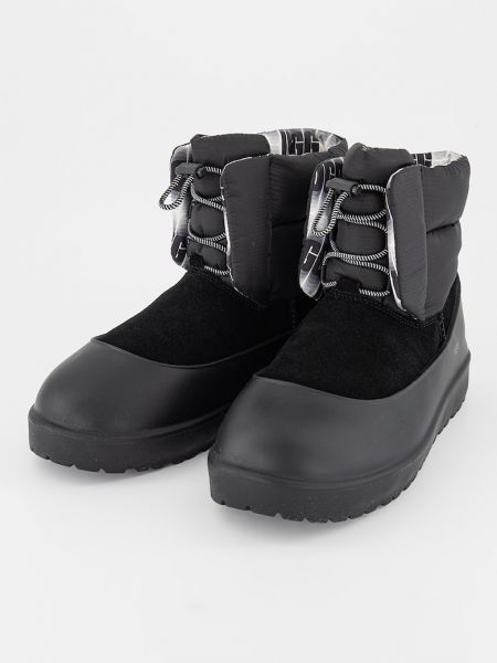 Классические замшевые ботинки Ugg черные