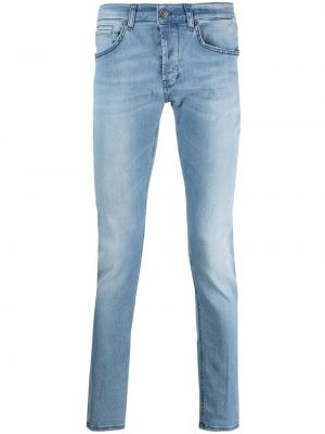Jeans skinny a vita bassa slim fit Dondup blu