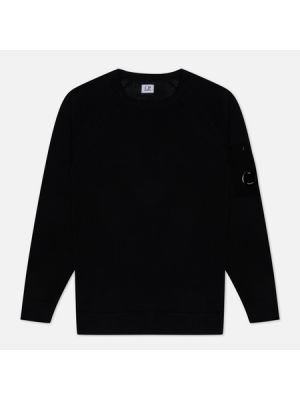 Хлопковый свитер C.p. Company черный
