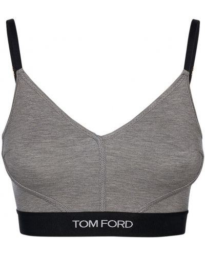 Tank top jersey Tom Ford šedý