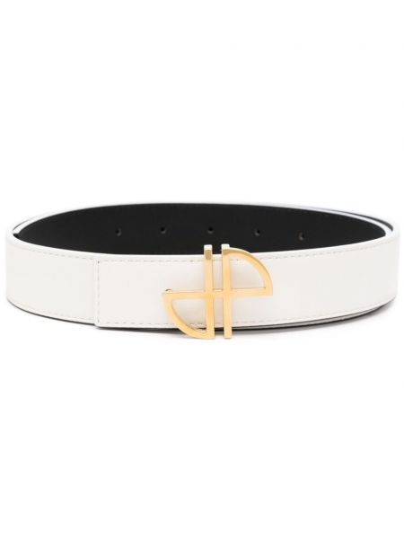 Ceinture en cuir à boucle Patou