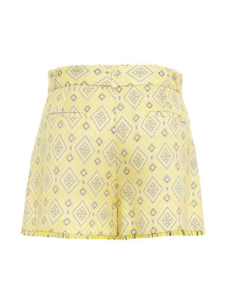 Pantalones cortos con cremallera Liu Jo amarillo