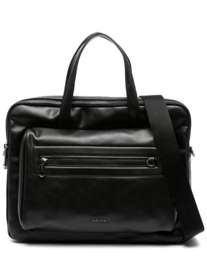 Τσάντα laptop Calvin Klein μαύρο