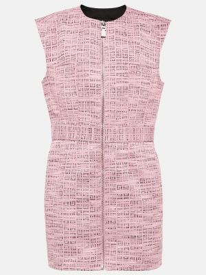 Платье жаккардовое Givenchy, розовое