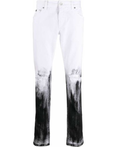 Jeans med normal passform Dolce & Gabbana hvit