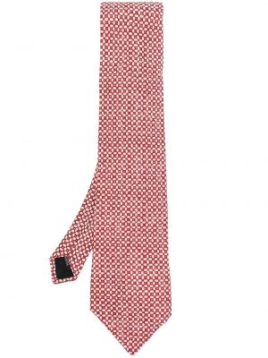 Копринена вратовръзка с абстрактен десен Fendi Pre-owned