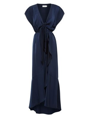 Κοκτέιλ φόρεμα Tussah μπλε