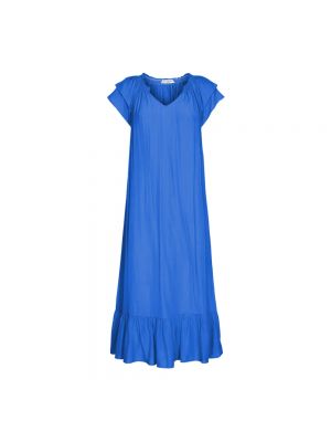 Maxikleid Co'couture blau
