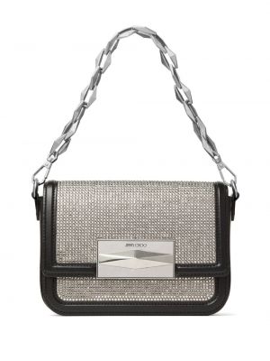 Schultertasche mit kristallen Jimmy Choo