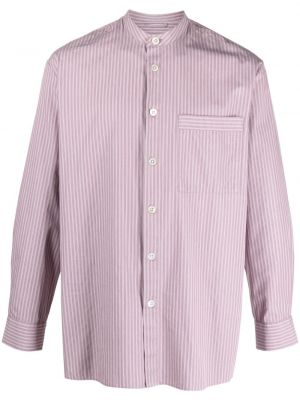 Bavlnená košeľa Birkenstock fialová