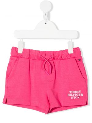 Broderet træningsshorts for piger Tommy Hilfiger Junior