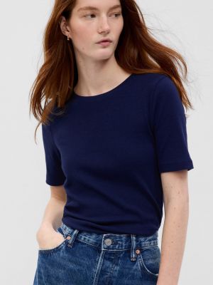 Tričko s krátkými rukávy Gap modré