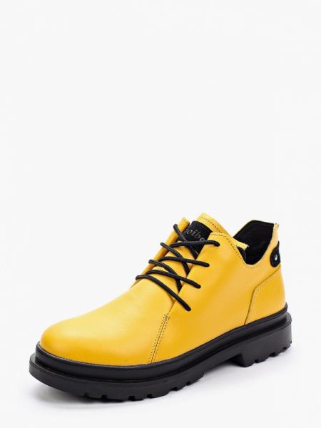 Ботинки Shoiberg желтые