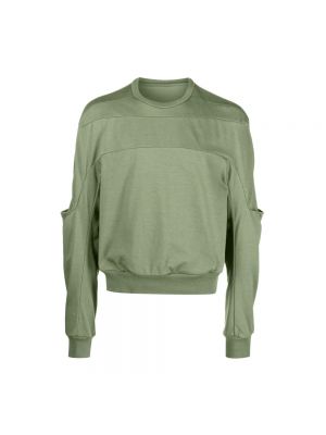 Sweatshirt mit rundem ausschnitt Rick Owens grün