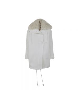 Płaszcz zimowy Courreges biały