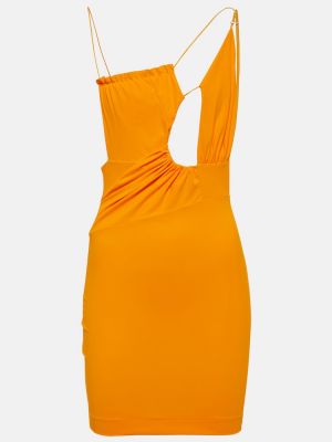 Šaty Nensi Dojaka oranžové