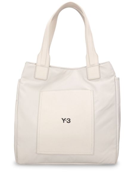Τσάντα shopper Y-3 λευκό