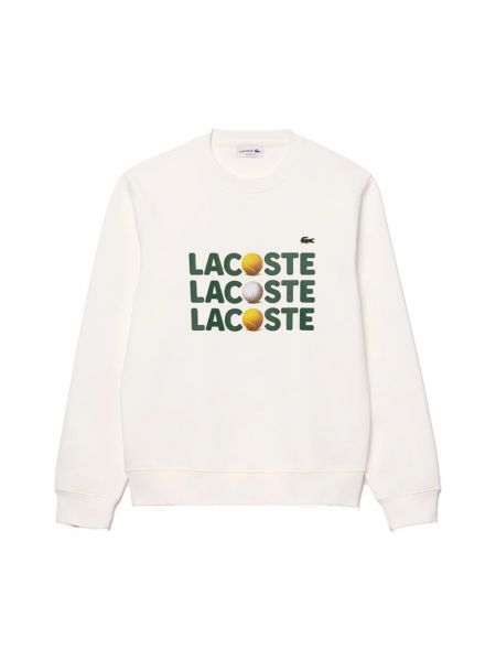 Sweatshirt Lacoste weiß
