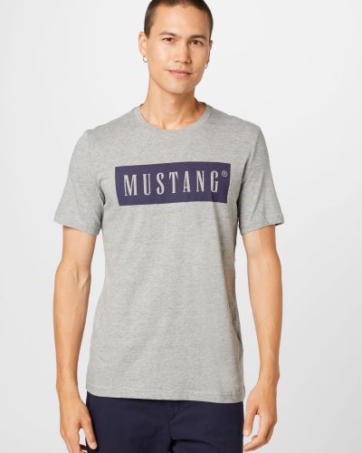 Priliehavé tričko Mustang modrá