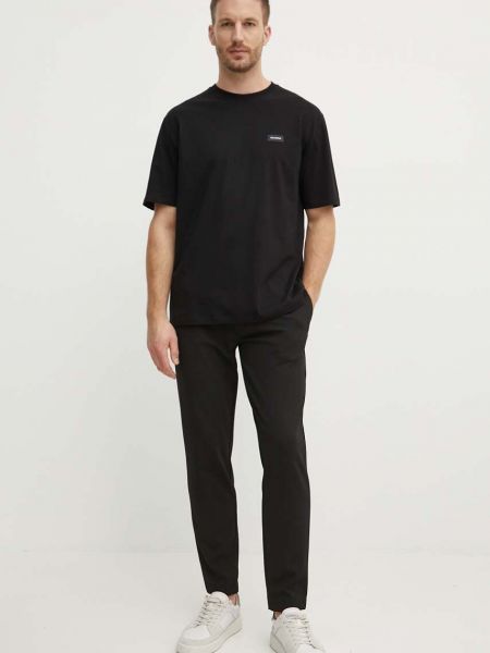 Uske hlače Calvin Klein crna