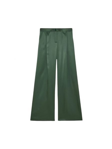 Spodnie slim fit Patrizia Pepe zielone