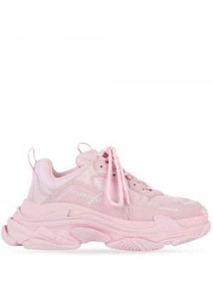Sneakerși Balenciaga Triple S roz