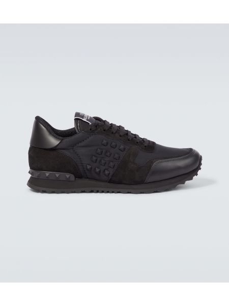 Læder sneakers Valentino Garavani sort