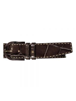 Cinturón de cuero Max Mara marrón