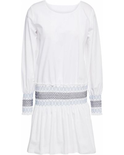 Бавовняне плаття міні See By Chloé, біле