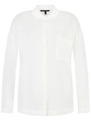 Риза с джобове Armani Exchange бяло