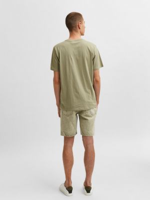 Tricou Selected verde