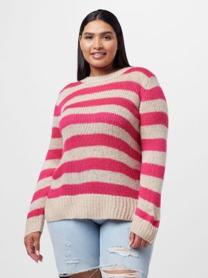 Пуловер Evoked розово