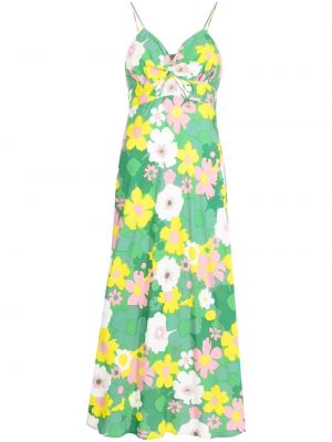 Trykt floral dress Faithfull The Brand grønn