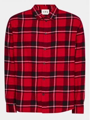 Chemise Young Poets Society rouge