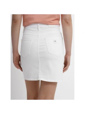 Mini falda Armani Exchange blanco
