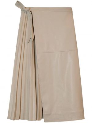 Spódnica plisowana Simkhai beżowa