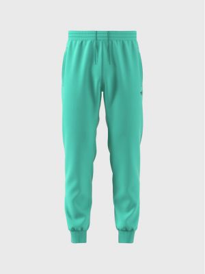 Спортни панталони slim Adidas зелено