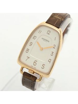 Zegarek Hermès Vintage brązowy