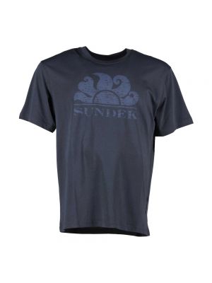T-shirt Sundek blau
