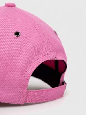 Șapcă din bumbac Paul Smith roz