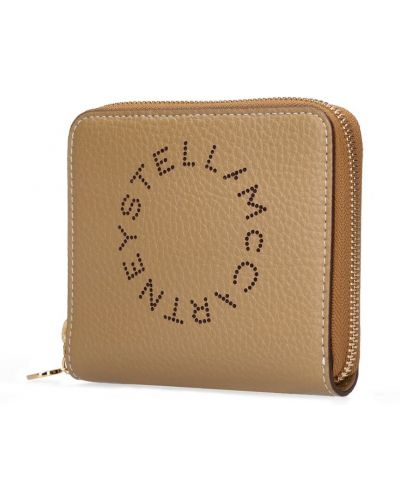 Kožená peněženka na zip z imitace kůže Stella Mccartney