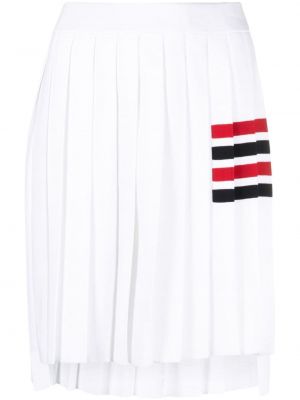 Spódnica plisowana Thom Browne biała