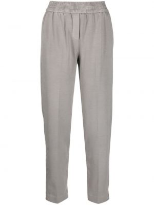 Bavlnené nohavice Circolo 1901 sivá