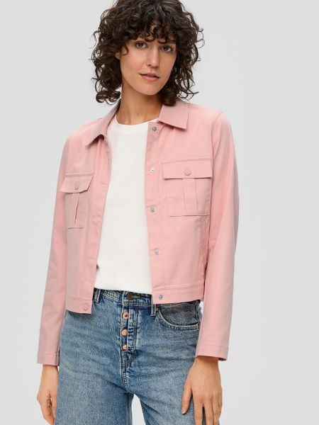 Куртка с карманами S.oliver розовая