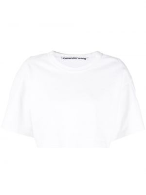 T-shirt Alexander Wang vit