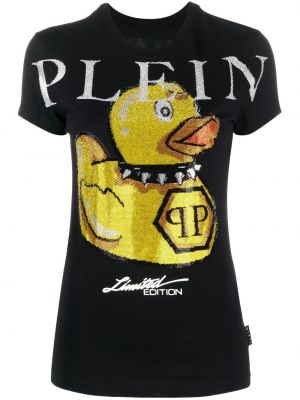 T-paita Philipp Plein musta